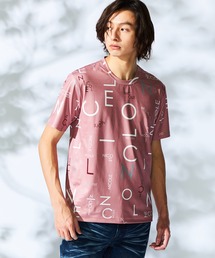 HIDEAWAYS NICOLE（ハイダウェイニコル）の「【WEB限定】総柄プリント半袖Ｔシャツ（Tシャツ/カットソー・メンズ）」