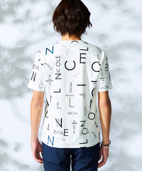 ●RAIVE● プリンスヴィル プリント 半袖 Tシャツ WEB限定】総柄プリント半袖Tシャツ(Tシャツ/カットソー