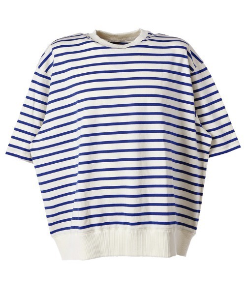 coca(coca)(コカ)の「メンズ ボーダースウェットTシャツ(Tシャツ/カットソー・メンズ・その他1・M/L)」の9枚目の写真