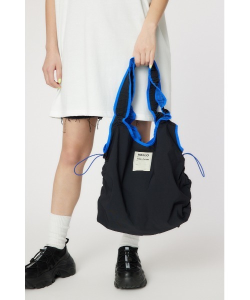 RODEO CROWNS WIDE BOWL（ロデオクラウンズワイドボウル）の「フリルトートバッグ（トートバッグ・レディース・ホワイト系その他/シルバー/ブラック・FREE）」の13枚目の写真