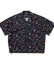 430（フォーサーティ）の「mhs2195-S-S AOP OC WIDE SHIRT シャツ（シャツ/ブラウス・メンズ）」