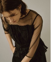 LE’RURE Flourish wide pants dress □24'SS COLLECTION ✔︎︎︎︎Flourish wide pants dress