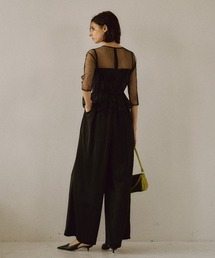LE’RURE Flourish wide pants dress LE'RURE（リルアー）の「Flourish wide pants dress（パンツ