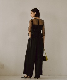 ドリードール　Flourish wide pants dress Flourish wide pants dress レビュー|Dorry Doll