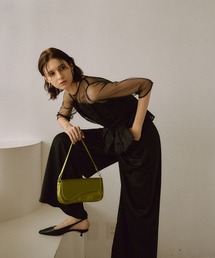 LE’RURE Flourish wide pants dress □24'SS COLLECTION ✔︎︎︎︎Flourish wide pants dress