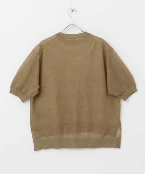 F by ROSSO（エフバイロッソ）の「F by ROSSO　シアーパフスリーブニット（ニット/セーター・レディース・シルバー/ブルー系その他/グリーン系その他/ブロンズ・FREE）」の16枚目の写真