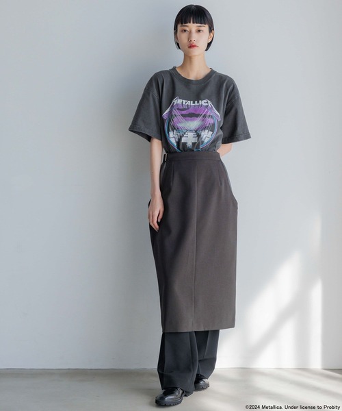 yuw（ユウ）の「ＭＥＴＡＬＬＩＣＡ　Ｔｅｅ 113591（Tシャツ/カットソー・レディース・ブラック系その他/ブラック・FREE）」の17枚目の写真