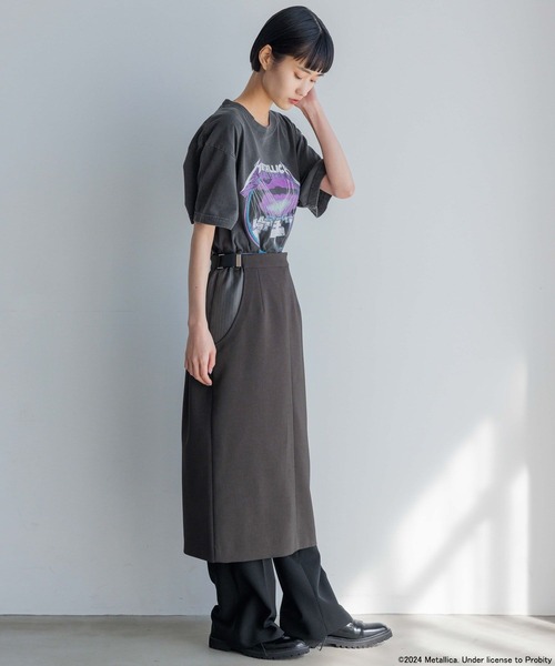 yuw（ユウ）の「ＭＥＴＡＬＬＩＣＡ　Ｔｅｅ 113591（Tシャツ/カットソー・レディース・ブラック系その他/ブラック・FREE）」の19枚目の写真