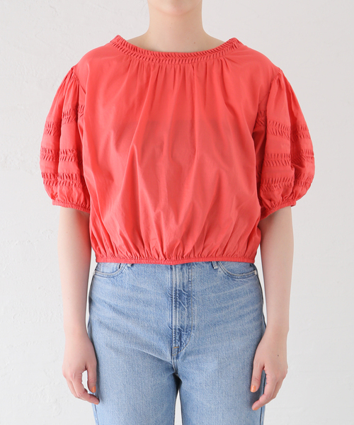merlette（マーレット）の「【MERLETTE/マーレット】MAGERE 3910700022（シャツ/ブラウス・レディース・レッド・SMALL/X-SMALL）」の13枚目の写真