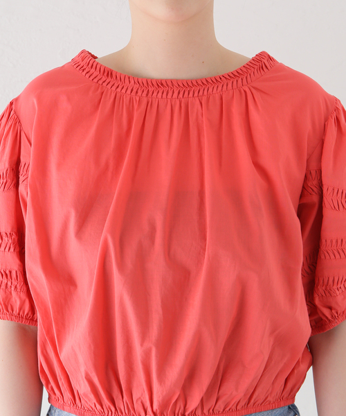 merlette（マーレット）の「【MERLETTE/マーレット】MAGERE 3910700022（シャツ/ブラウス・レディース・レッド・SMALL/X-SMALL）」の16枚目の写真