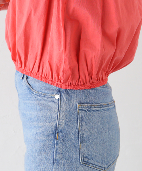 merlette（マーレット）の「【MERLETTE/マーレット】MAGERE 3910700022（シャツ/ブラウス・レディース・レッド・SMALL/X-SMALL）」の6枚目の写真