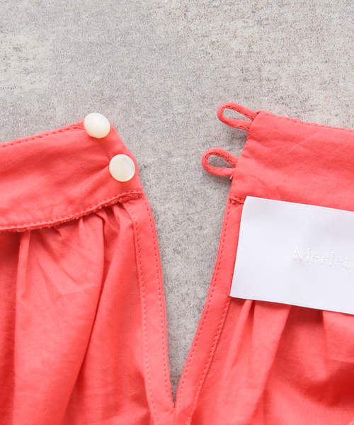 merlette（マーレット）の「【MERLETTE/マーレット】MAGERE 3910700022（シャツ/ブラウス・レディース・レッド・SMALL/X-SMALL）」の7枚目の写真