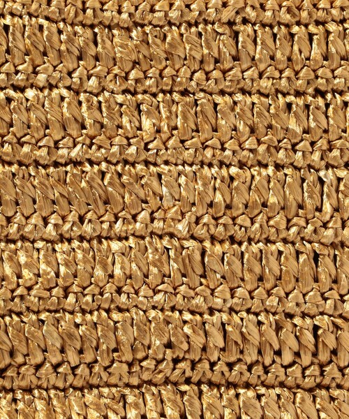 CATERINA BERTINI（カテリーナベルティーニ）の「Caterina Bertini クロシェかごバッグ（ハンドバッグ・レディース・ブラック/ゴールド・FREE）」の4枚目の写真