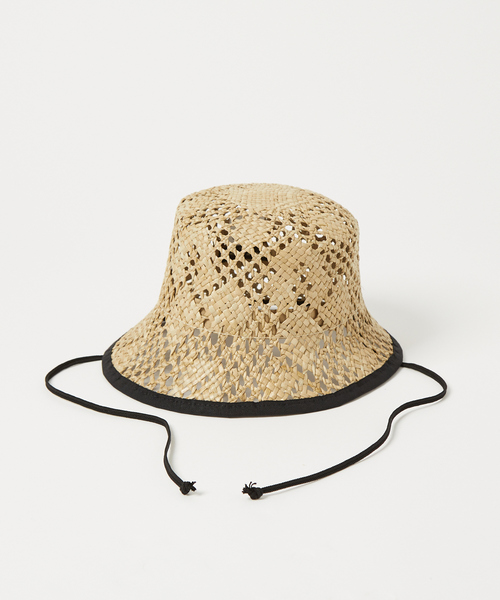 BENELLI（ベネリ）の「【Benelli Montacone/ベネリモンタコーネ】コード付バケットハット（ハット・レディース・ブラック・フリー）」の3枚目の写真