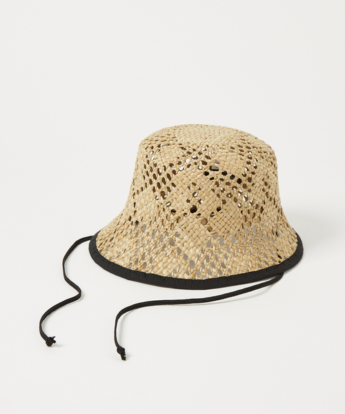 BENELLI（ベネリ）の「【Benelli Montacone/ベネリモンタコーネ】コード付バケットハット（ハット・レディース・ブラック・フリー）」の12枚目の写真