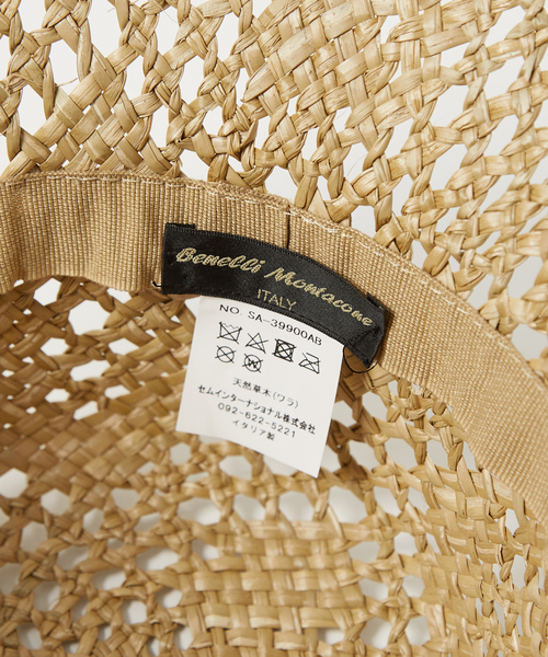 BENELLI（ベネリ）の「【Benelli Montacone/ベネリモンタコーネ】コード付バケットハット（ハット・レディース・ブラック・フリー）」の18枚目の写真