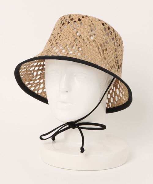 BENELLI（ベネリ）の「【Benelli Montacone/ベネリモンタコーネ】コード付バケットハット（ハット・レディース・ブラック・フリー）」の2枚目の写真