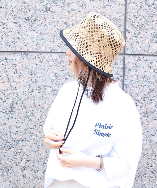 BENELLI（ベネリ）の「【Benelli Montacone/ベネリモンタコーネ】コード付バケットハット（ハット・レディース・ブラック・フリー）」の19枚目の写真