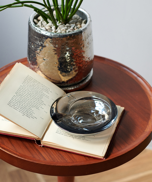 ☆GLASS TRAY S ガラス トレー 灰皿 お香トレー