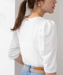 NOLLEY’S | 接触冷感/UVカット クールタッチパフTシャツ(Tシャツ/カットソー)