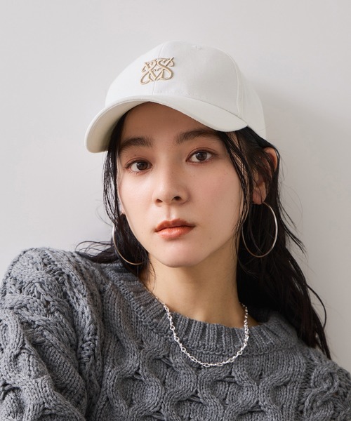新色追加】ロゴマーク刺繍キャップ（キャップ）｜VIS（ビス）の