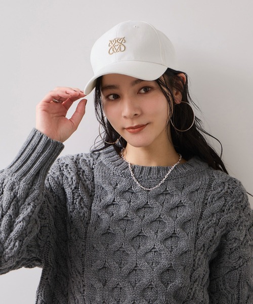 新色追加】ロゴマーク刺繍キャップ（キャップ）｜VIS（ビス）の