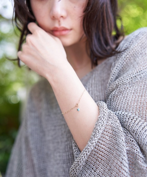 Sympathy of Soul（シンパシーオブソウル）の「【SYMPATHY OF SOUL／シンパシーオブソウル 】Petalチェーンブレス（ブレスレット・レディース・ゴールド・フリー）」の3枚目の写真