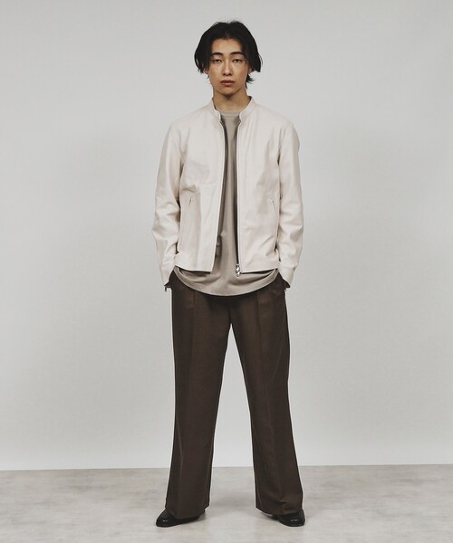 tk.TAKEO KIKUCHI（ティーケータケオキクチ）の「ラムレザー