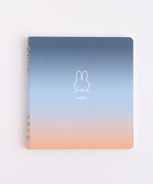 Dick Bruna(ディックブルーナ)の「miffy/リングノートスクエア(手帳/メモ帳・レディース・ネイビー/イエロー/レッド/ブルー・FREE)」の2枚目の写真