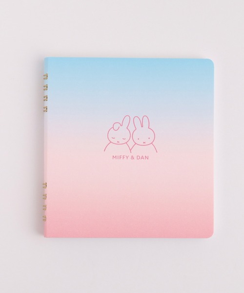 Dick Bruna(ディックブルーナ)の「miffy/リングノートスクエア(手帳/メモ帳・レディース・ネイビー/イエロー/レッド/ブルー・FREE)」の3枚目の写真