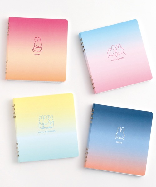 Dick Bruna(ディックブルーナ)の「miffy/リングノートスクエア(手帳/メモ帳・レディース・ネイビー/イエロー/レッド/ブルー・FREE)」の6枚目の写真