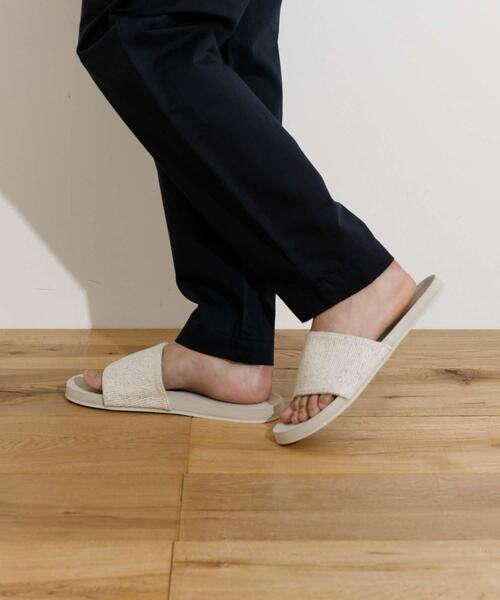 Indosole(インドソール)の「indosole Pable SLIDE1(サンダル・メンズ・オフホワイト/ブラック/インディゴブルー・7/10/9)」の7枚目の写真