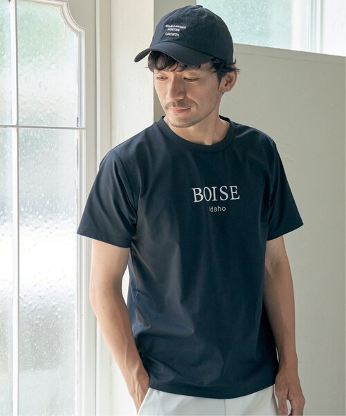ikka(イッカ)の「【接触冷感】速乾COOLプリントTシャツ(Tシャツ/カットソー・メンズ・ブラック/ワイン/ホワイト/グリーン・L/XL/S/M)」の7枚目の写真