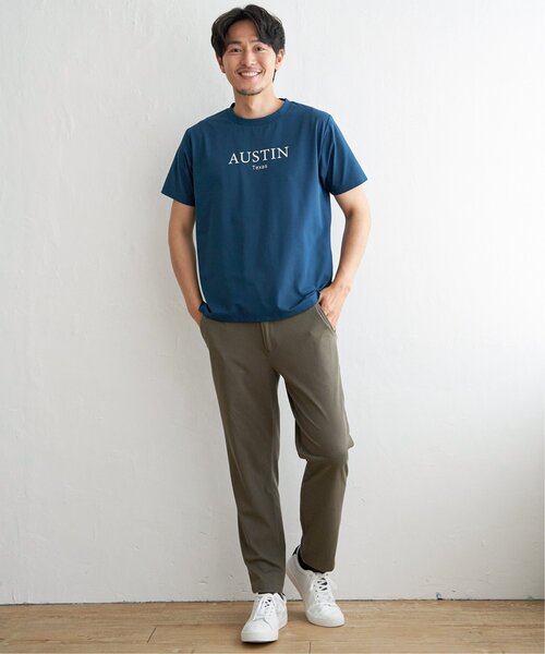 ikka(イッカ)の「【接触冷感】速乾COOLプリントTシャツ(Tシャツ/カットソー・メンズ・ブラック/ワイン/ホワイト/グリーン・L/XL/S/M)」の16枚目の写真