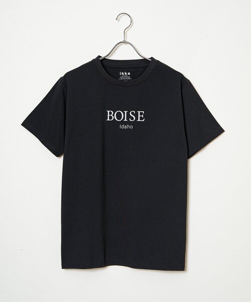 ikka(イッカ)の「【接触冷感】速乾COOLプリントTシャツ(Tシャツ/カットソー・メンズ・ブラック/ワイン/ホワイト/グリーン・L/XL/S/M)」の19枚目の写真
