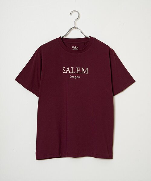 ikka(イッカ)の「【接触冷感】速乾COOLプリントTシャツ(Tシャツ/カットソー・メンズ・ブラック/ワイン/ホワイト/グリーン・L/XL/S/M)」の20枚目の写真