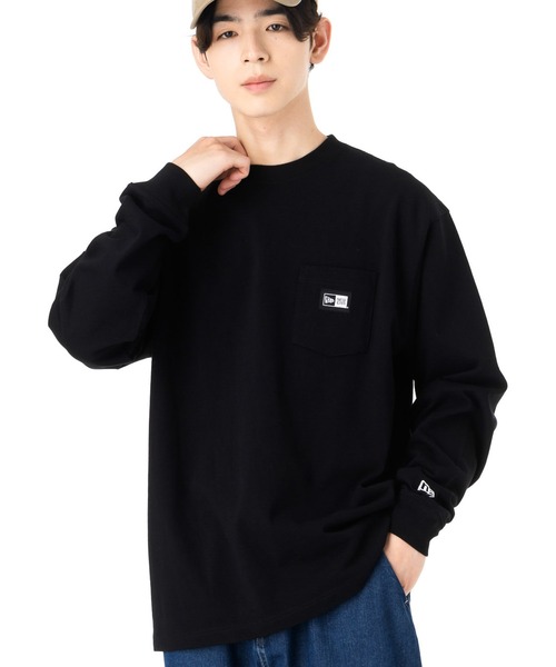 ニューエラ 長袖Tシャツ オーバーサイズ 綿コットン（Tシャツ