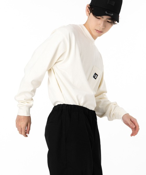 ニューエラ 長袖Tシャツ オーバーサイズ 綿コットン（Tシャツ