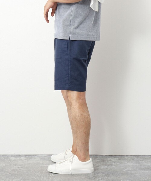 NOLLEY’S(ノーリーズ)の「《ストレッチ/形状回復》SOLOTEX バーズアイショートパンツ(その他パンツ・メンズ・ベージュ/ネイビー/グレー・XL/L/M/S)」の8枚目の写真