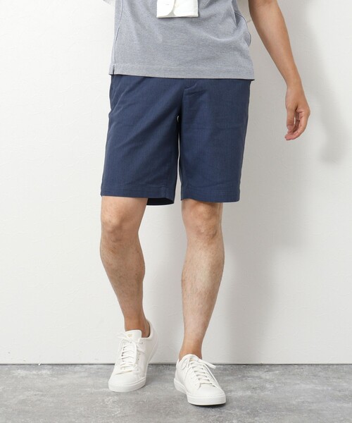 NOLLEY’S(ノーリーズ)の「《ストレッチ/形状回復》SOLOTEX バーズアイショートパンツ(その他パンツ・メンズ・ベージュ/ネイビー/グレー・XL/L/M/S)」の12枚目の写真