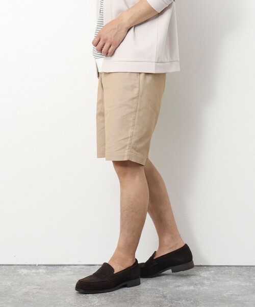 NOLLEY’S(ノーリーズ)の「《ストレッチ/形状回復》SOLOTEX バーズアイショートパンツ(その他パンツ・メンズ・ベージュ/ネイビー/グレー・XL/L/M/S)」の17枚目の写真
