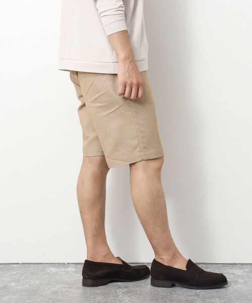 NOLLEY’S(ノーリーズ)の「《ストレッチ/形状回復》SOLOTEX バーズアイショートパンツ(その他パンツ・メンズ・ベージュ/ネイビー/グレー・XL/L/M/S)」の21枚目の写真
