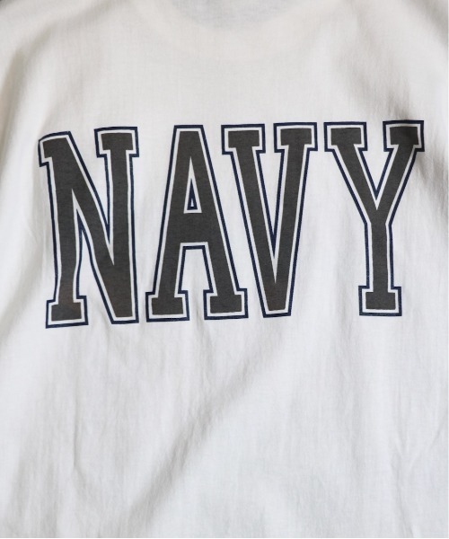 NAVY(ネイビー)の「U.S MILITARY / ユーエスミリタリー US NAVY REFLECT PRINT SS TEE(Tシャツ/カットソー・メンズ・ホワイト・X-LARGE)」の4枚目の写真