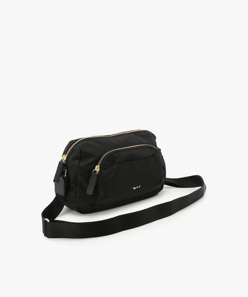 agnes b.(アニエスベー)の「ナイロンショルダーバッグ ”Maron” FT03A-04(ショルダーバッグ・レディース・ブラック・FREE)」の7枚目の写真