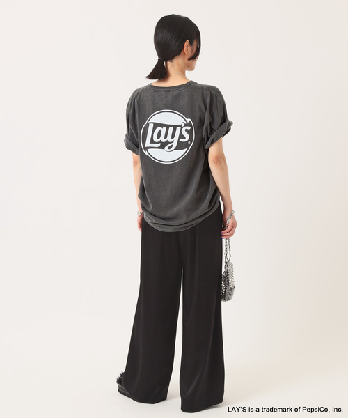 GOOD ROCK SPEED（グッドロックスピード）の「【GOOD ROCK SPEED / グッドロックスピードLays T-sh(BK)（Tシャツ/カットソー・レディース・ブラック系その他・FREE）」の2枚目の写真