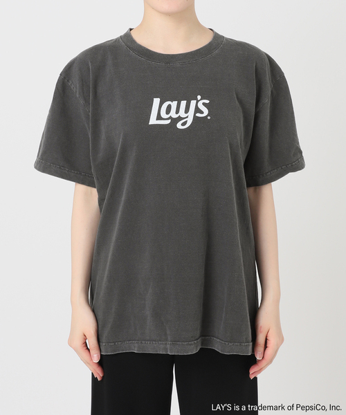 GOOD ROCK SPEED（グッドロックスピード）の「【GOOD ROCK SPEED / グッドロックスピードLays T-sh(BK)（Tシャツ/カットソー・レディース・ブラック系その他・FREE）」の3枚目の写真