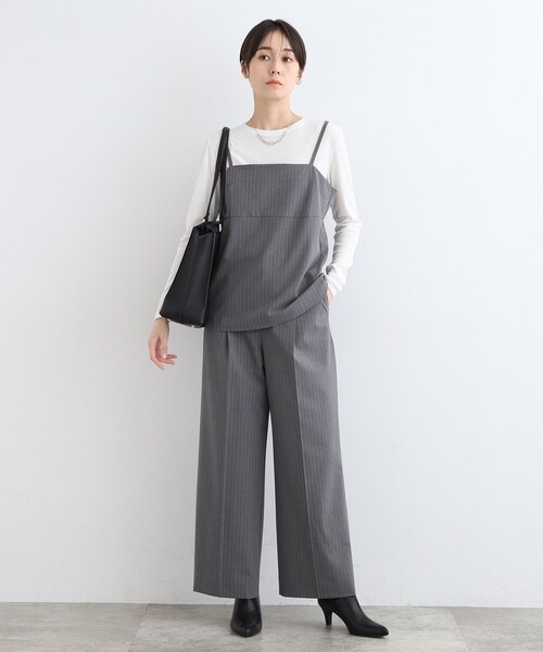 INDIVI(インディヴィ)の「【高機能/収納力◎!】シゴデキバッグ(トートバッグ・レディース・ライトグレー/ブラック/サンドベージュ・00)」の21枚目の写真