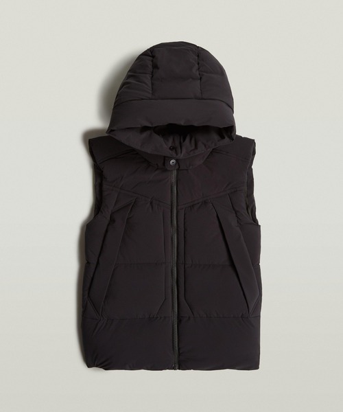 G-STAR（ジースター）の「G-WHISTLER PADDED HOODED VEST 2.0/撥水中綿