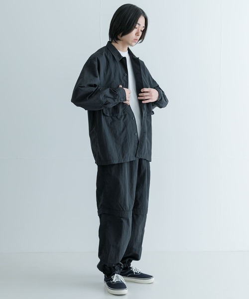 URBAN RESEARCH（アーバンリサーチ）の「ナイロンタッサーコンバーチブルパンツ（その他パンツ・メンズ・ネイビー/ブラック・MEDIUM/LARGE）」の11枚目の写真