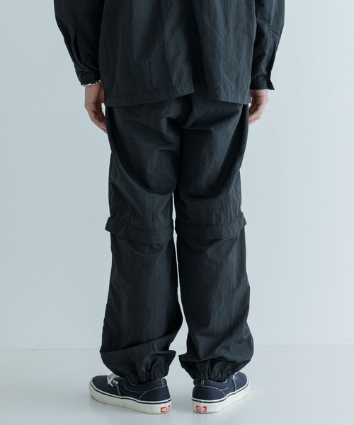 URBAN RESEARCH（アーバンリサーチ）の「ナイロンタッサーコンバーチブルパンツ（その他パンツ・メンズ・ネイビー/ブラック・MEDIUM/LARGE）」の5枚目の写真